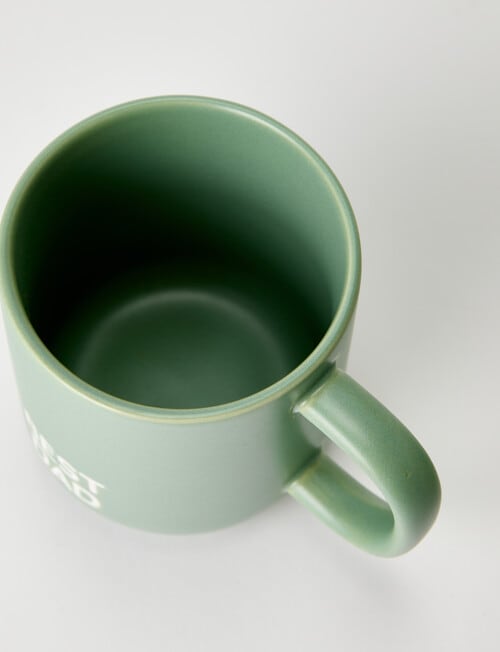 Amy Piper Best Dad Noa Mug, 450ml, Green product photo View 03 L