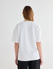 Mineral Boxy Short Sleeve Tee, Ivory product photo View 02 S