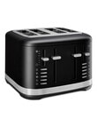 KitchenAid 4 Slice Toaster, Matte Black product photo