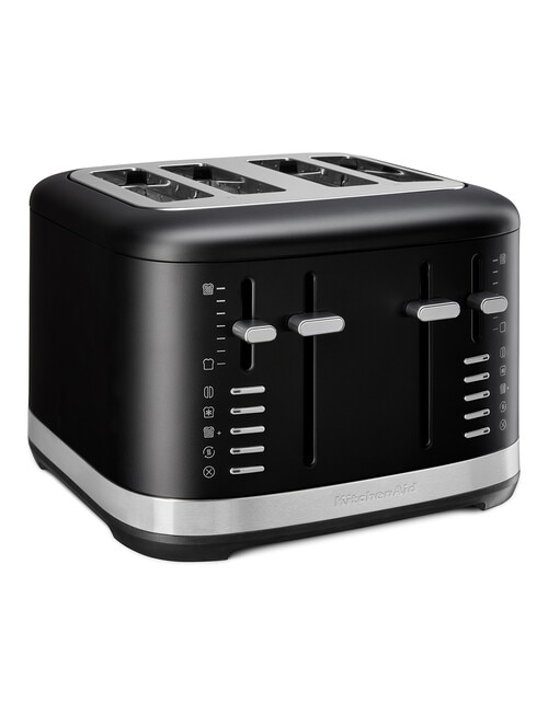 KitchenAid 4 Slice Toaster, Matte Black product photo
