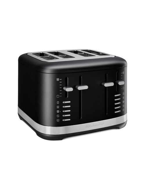 KitchenAid KMT4109 4 Slice Toaster, Matte Black product photo View 02 L
