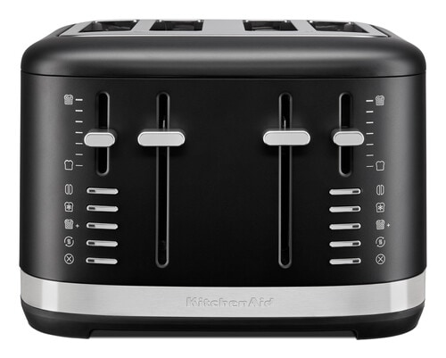 KitchenAid 4 Slice Toaster, Matte Black product photo View 03 L