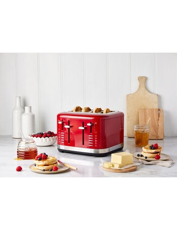 KitchenAid 4 Slice Toaster, Empire Red product photo