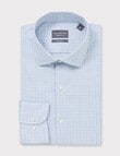 Van Heusen Tailored Fit Small Check Shirt , Green product photo View 04 S