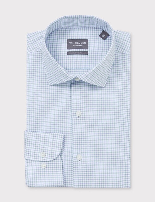 Van Heusen Tailored Fit Small Check Shirt , Green product photo View 04 L
