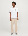 Jack & Jones Tampa Back Print T-Shirt, White product photo View 03 S