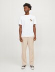 Jack & Jones Tampa Back Print T-Shirt, White product photo View 03 S