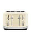 KitchenAid 4 Slice Toaster, Almond Cream product photo View 03 S