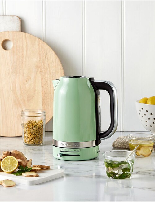 KitchenAid Variable Temperature Kettle, Pistachio 1.7L product photo
