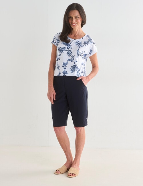 Ella J Classic Shorts, Navy product photo View 03 L