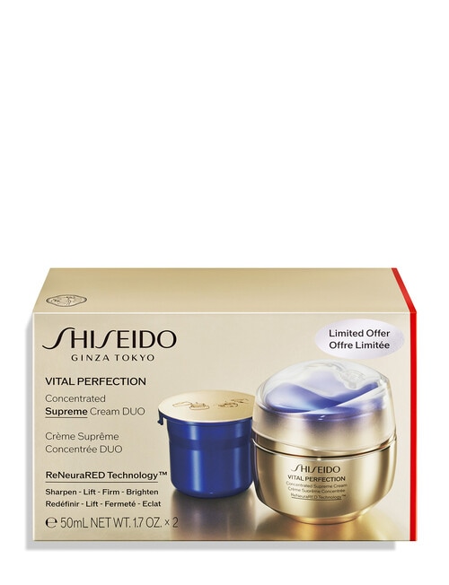 Shiseido Vital Perfection Concentrated Supreme Cream DUO product photo