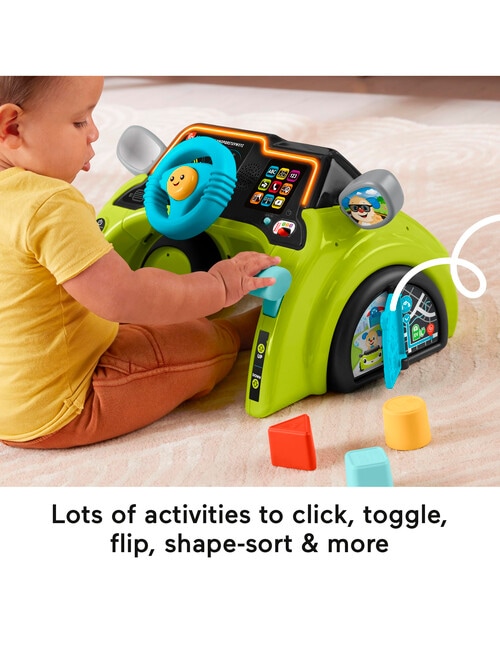 Fisher Price Laugh & Learn Sit & Steer Driver product photo View 04 L