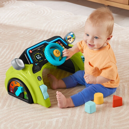 Fisher Price Laugh & Learn Sit & Steer Driver product photo View 09 L
