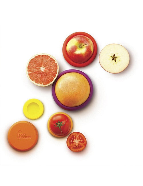 Food Hugger Reusale Silicone Food Savers, Set of 5 product photo View 02 L