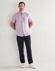 Gasoline Pleat Wide Leg Chino, Slate product photo View 03 S