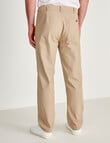 Gasoline Pleat Wide Leg Chino, Tan product photo View 02 S
