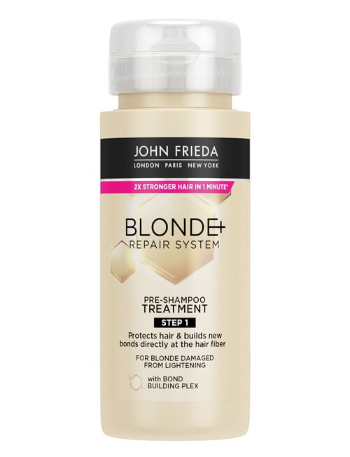 John Frieda Haircare Blonde+ Repair Pre Shampoo Treatment, 100ml product photo