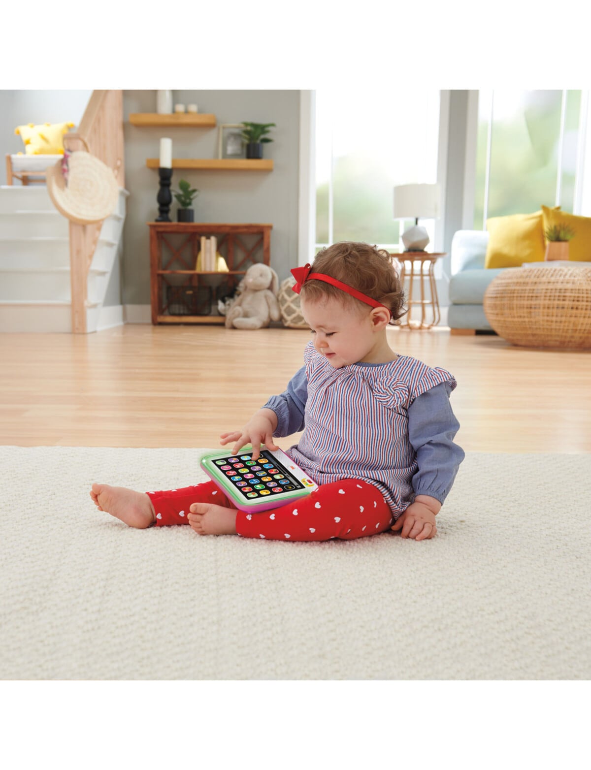 Fisher Price Laugh Learn Smart Stages Tablet, Assorted Infants