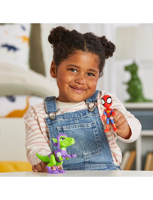 Spidey and Friends Dino-Webs Hero and Dino Figures, Assorted product photo View 03 L