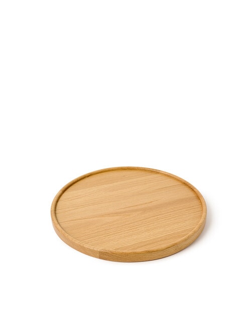 Stevens Oak Round Tray, 35cm product photo