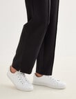 Ella J Ponte Straight Leg Pant, Black product photo View 06 S