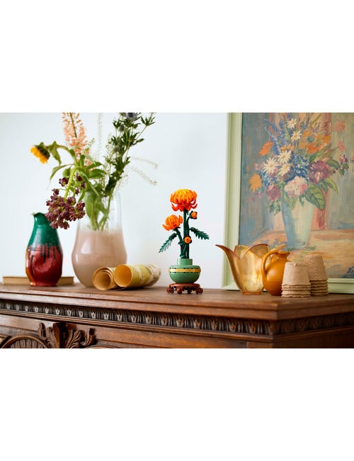 LEGO Botanicals Chrysanthemum, 10368 product photo View 08 L