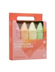 Coconut Grove Playground Jumbo Chalks Tropicool, 4-Pack product photo