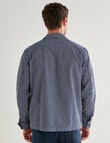 Gasoline Railway Stripe Jacket, Slate product photo View 02 S