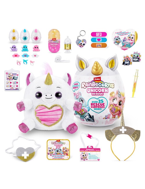 Rainbocorns Big Unicorn Rescue Surprise Series 4, Assorted product photo View 02 L