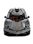 LEGO Technic Koenigsegg Jesko Absolut Grey Hypercar, 42173 product photo View 06 S