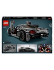 LEGO Technic Koenigsegg Jesko Absolut Grey Hypercar, 42173 product photo View 12 S