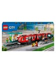 LEGO City Downtown Tram and Station, 60423 product photo View 02 S