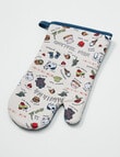 New Zealand Kiwiana Oven Glove, Cream product photo