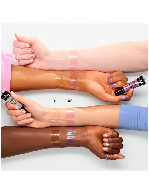 Essence Dewy Eye Gloss Liquid Shadow, 01 Crystal Clear product photo View 03 L