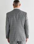 Laidlaw + Leeds Classic Windowpane Jacket, Grey product photo View 02 S