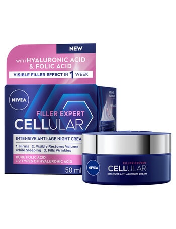 Nivea Cellular Filler Night Cream, Intensive Anti-Aging, 50ml product photo