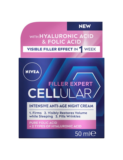Nivea Cellular Filler Night Cream, Intensive Anti-Aging, 50ml product photo View 03 L