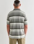 Logan Pearson Short Sleeve Polo Shirt, Olive product photo View 02 S