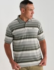 Logan Pearson Short Sleeve Polo Shirt, Olive product photo View 05 S