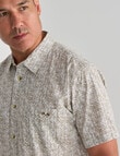 Logan Dante Short Sleeve Shirt, Taupe product photo View 04 S
