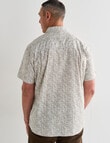 Logan Dante Short Sleeve Shirt, Taupe product photo View 02 S