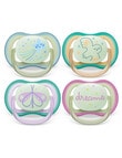 Avent UltraAir Night Soother, 0-6m, 2-Pack, Assorted product photo