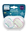 Avent UltraAir Night Soother, 0-6m, 2-Pack, Assorted product photo View 02 S