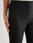 Ella J Classic Pull-On Bengaline Pant, Black product photo View 04 S