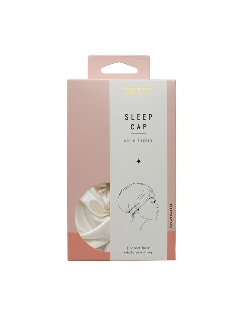 Simply Essential Satin Sleep Cap Ivory product photo