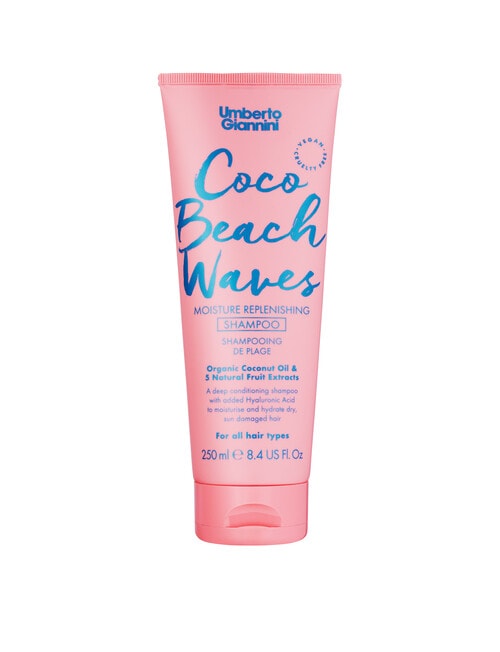 Umberto Giannini Coco Beach Waves Shampoo, 250ml product photo