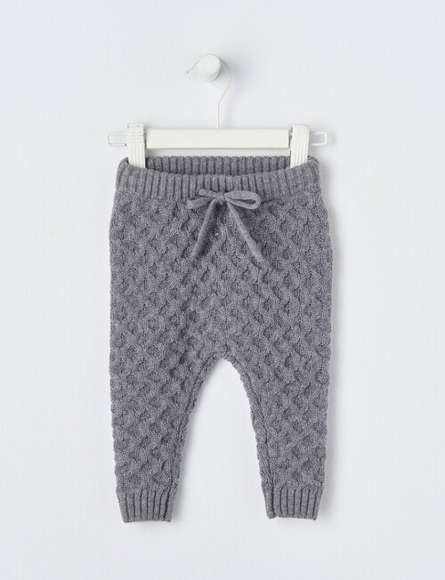 Little Bundle Merino Knit Pant, Velveteen product photo