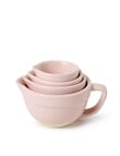 Stevens Ceramic Measuring Cups, Blush Pink product photo View 02 S