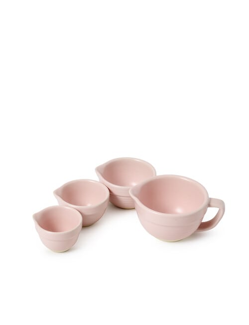 Stevens Ceramic Measuring Cups, Blush Pink product photo View 03 L