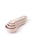 Stevens Ceramic Measuring Spoons, Blush Pink product photo